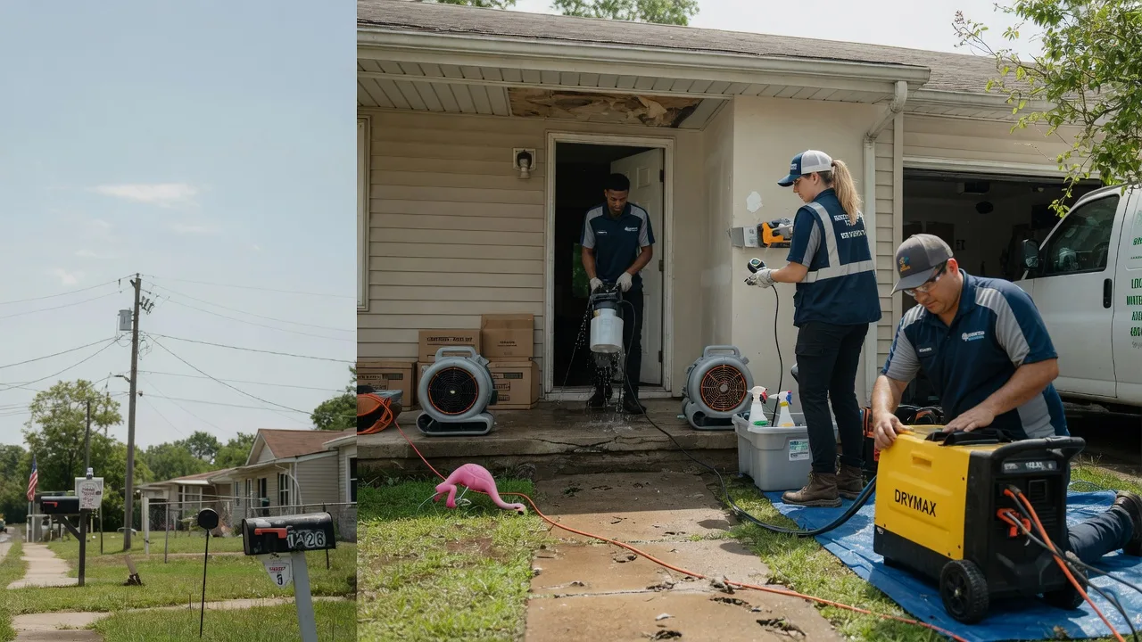 Storm Damage Water Removal in East Texas, PA near me